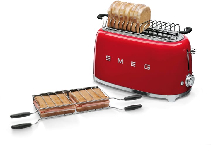 Smeg brødvarmer 38,3 cm - Sølv - Smeg