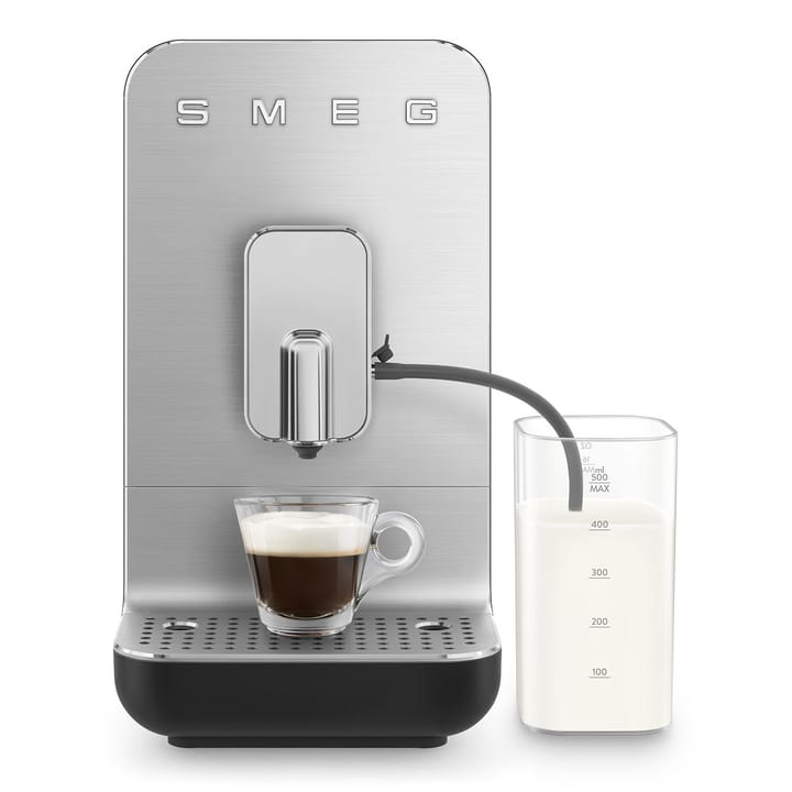 Smeg helautomatisk kaffemaskin med beholder - Svart - Smeg