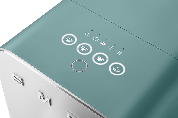 Smeg helautomatisk kaffemaskin med melkeskummer - Emerald - Smeg