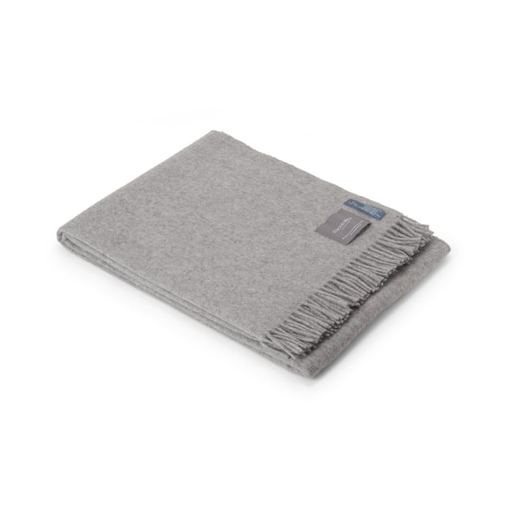 Recycled Alpacka pledd 140x180 cm - Light grey - Stackelbergs