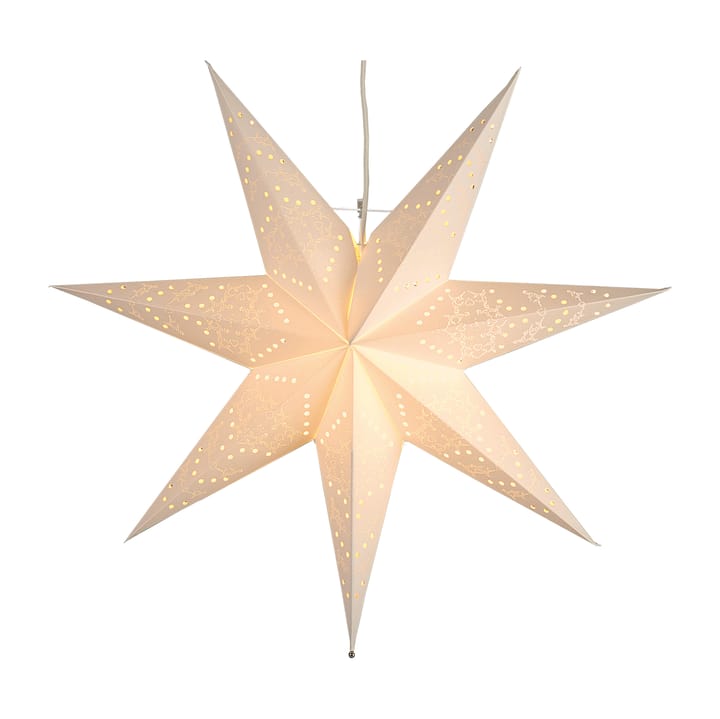 Sensy adventsstjerne 54 cm - Hvit - Star Trading