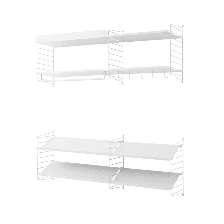 String hylle hvit - kombinasjon C - undefined - String