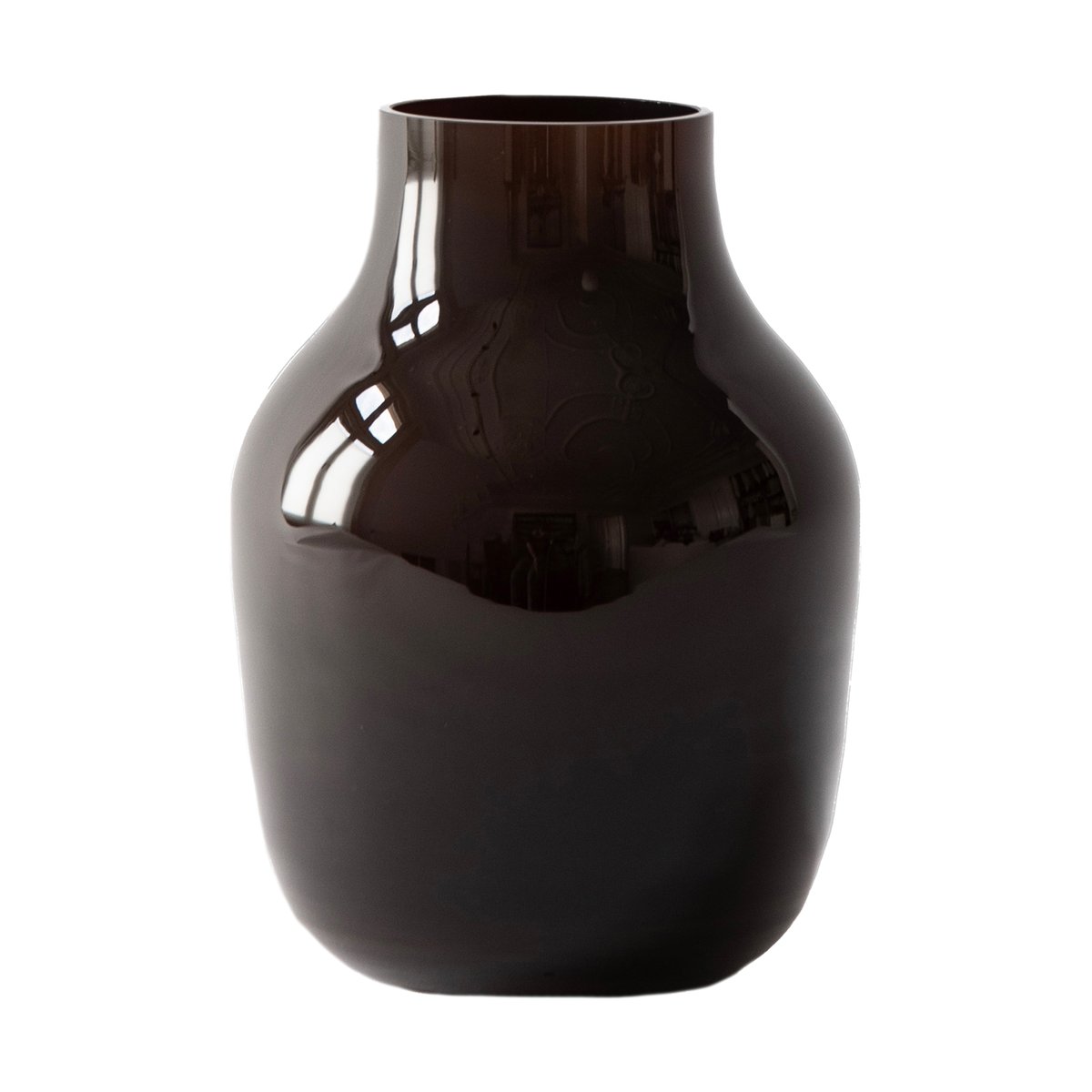 Bilde av Tell Me More Paloma vase medium 21 cm Dark brown