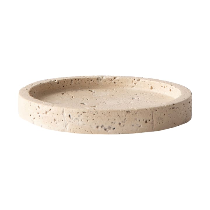 Travertine fat - Ø15 cm - Tell Me More