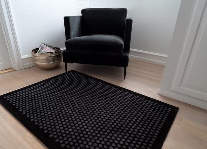 Dots entréteppe - Black, 90 x 130 cm - tica copenhagen