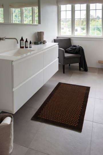 Dots entréteppe - Cognac-brown, 67x120 cm - tica copenhagen