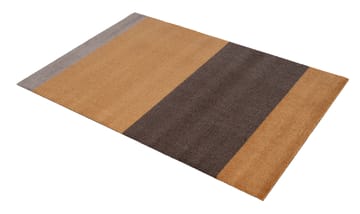 Stripes by tica, horisontal, entréteppe - Dijon-brown-sand, 90 x 130 cm - tica copenhagen