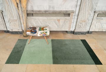 Stripes by tica, horisontal, entréteppe - Green, 90 x 200 cm - tica copenhagen