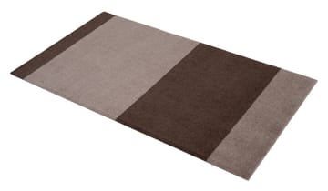 Stripes by tica, horisontal, entréteppe - Sand-brown, 67 x 120 cm - tica copenhagen