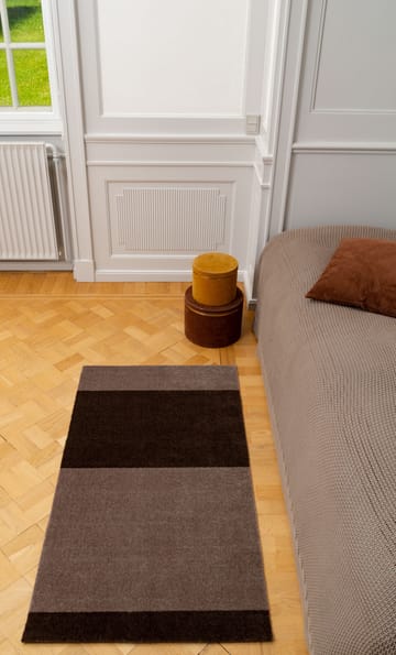 Stripes by tica, horisontal, entréteppe - Sand-brown, 67 x 120 cm - tica copenhagen