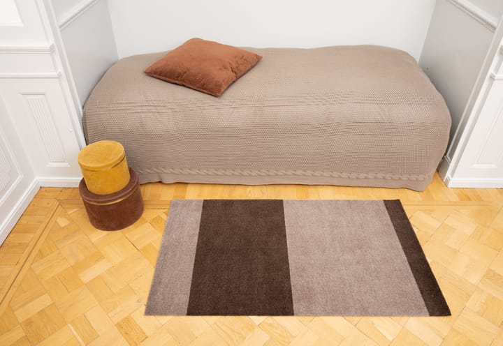 Stripes by tica, horisontal, entréteppe, Sand-brown, 67 x 120 cm tica copenhagen