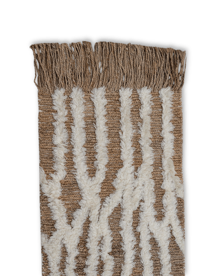 Wahl gangteppe jute 80x250 cm - Brown-offwhite - Tinted