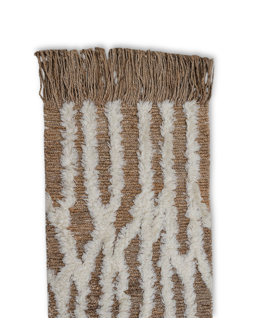 Bilde av Tinted Wahl gangteppe jute 80x250 cm Brown-offwhite