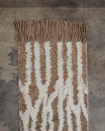 Wahl gangteppe jute 80x300 cm - Brown-offwhite - Tinted