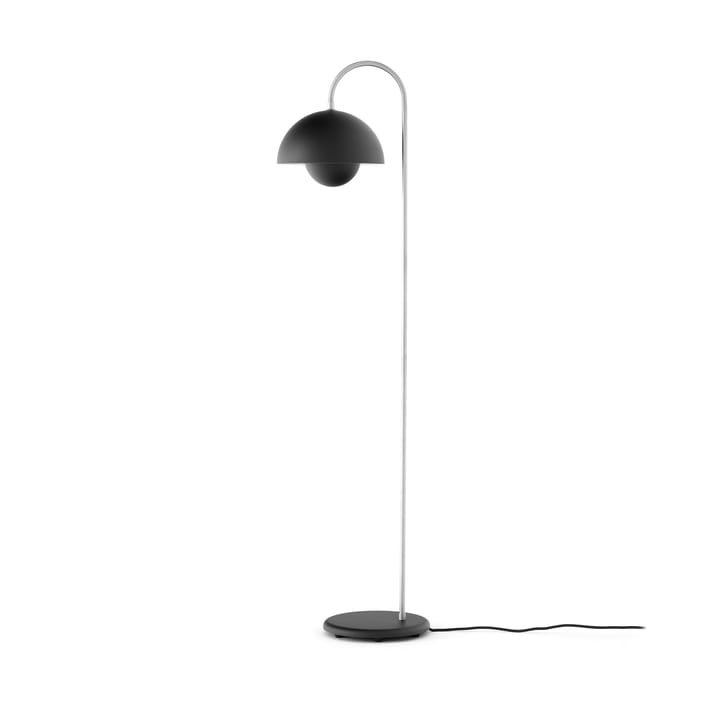 Flowerpot VP12 gulvlampe - Matt svart - &Tradition