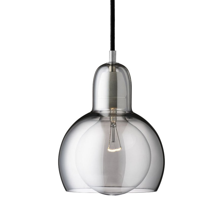 Bilde av &Tradition Mega Bulb Sølv lampe sølv- glass