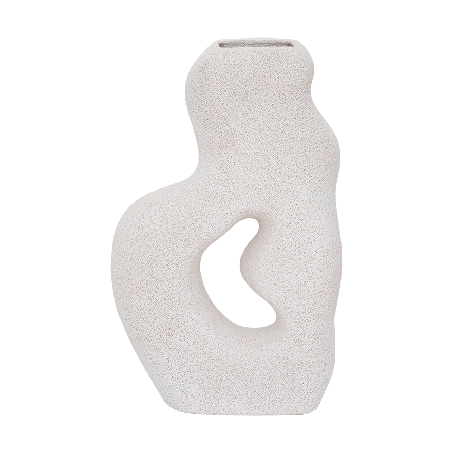 Bilde av URBAN NATURE CULTURE Somme vase 30 cm White