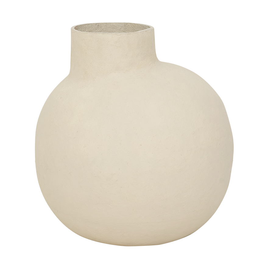 Bilde av URBAN NATURE CULTURE Tuuli krukke-vase 45 cm Sand