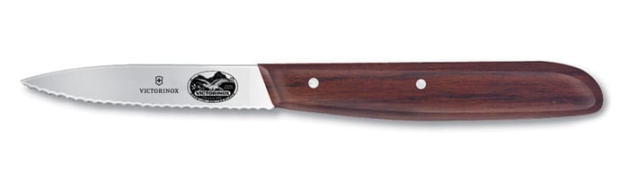 Bølgetannet skrellekniv 8 cm - Natur - Victorinox