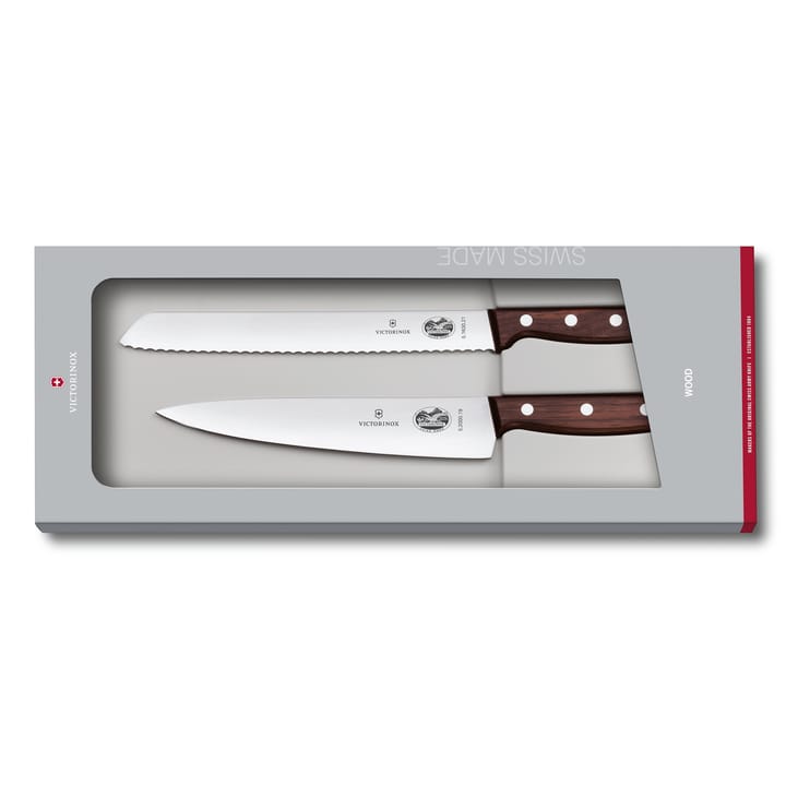 Victorinox knivsett 2 deler - Furu - Victorinox