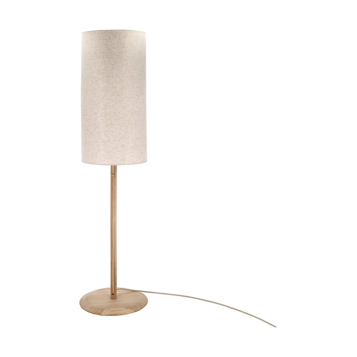 Bilde av Villa Collection Barv gulvlampe 1435xØ38 cm Ubehandlet massiv eik