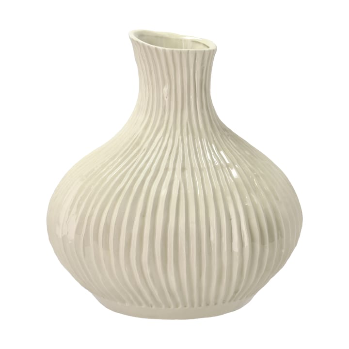 Eik vase 28xØ27 cm - Kremhvit - Villa Collection