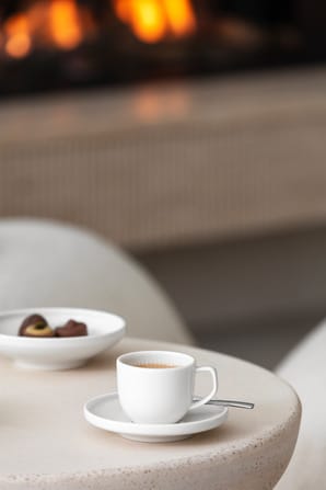 Afina espressokopp 5 cl med fat - Hvit - Villeroy & Boch