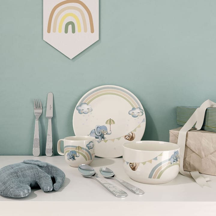 Walk like an Elephant barneservise og bestikk, 7 deler Villeroy & Boch