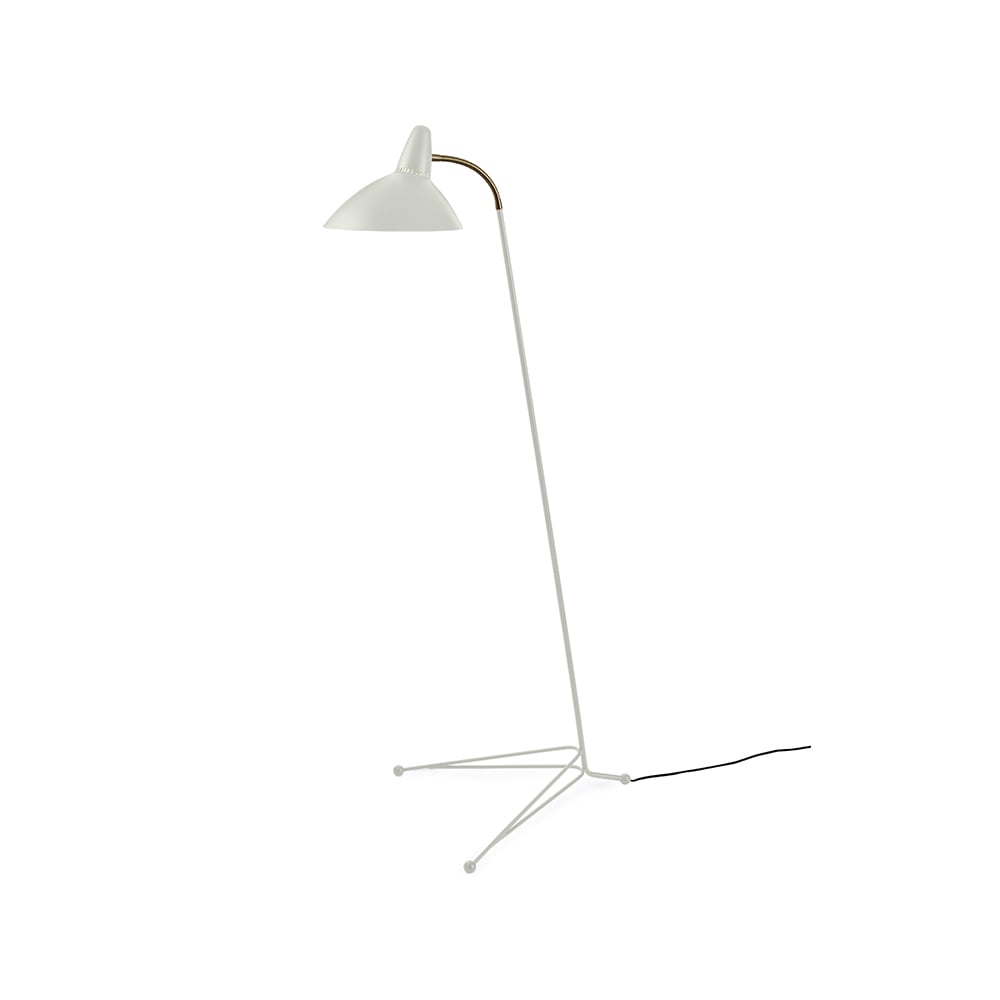 Bilde av Warm Nordic Lightsome gulvlampe Warm white messingdetaljer