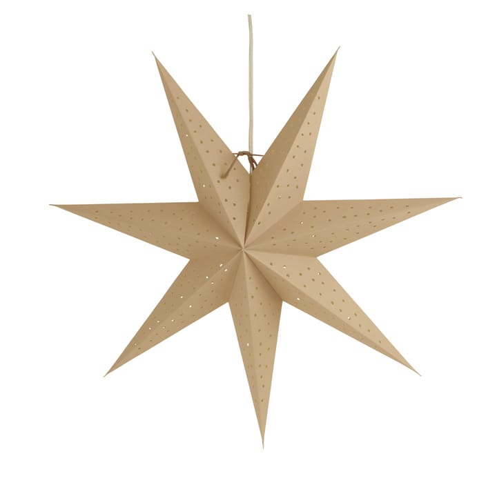 Stella adventstjerne beige - Ø 60 cm - Watt & Veke