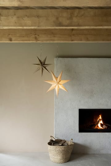 Stella adventstjerne beige - Ø 60 cm - Watt & Veke