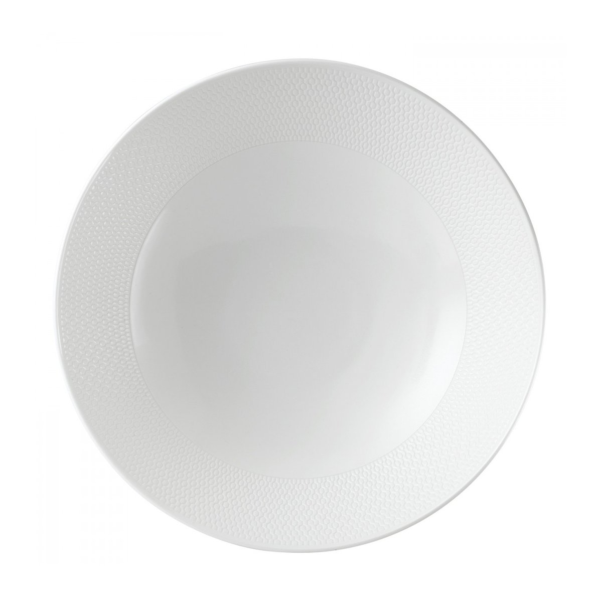 Wedgwood Gio serveringskål Ø 28 cm hvit | Skandinavisk Design | Serveringsskåler | Hvit