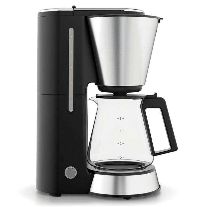 Kitchenminis kaffetrakter glass 5 kopper - Svart-sølv - WMF