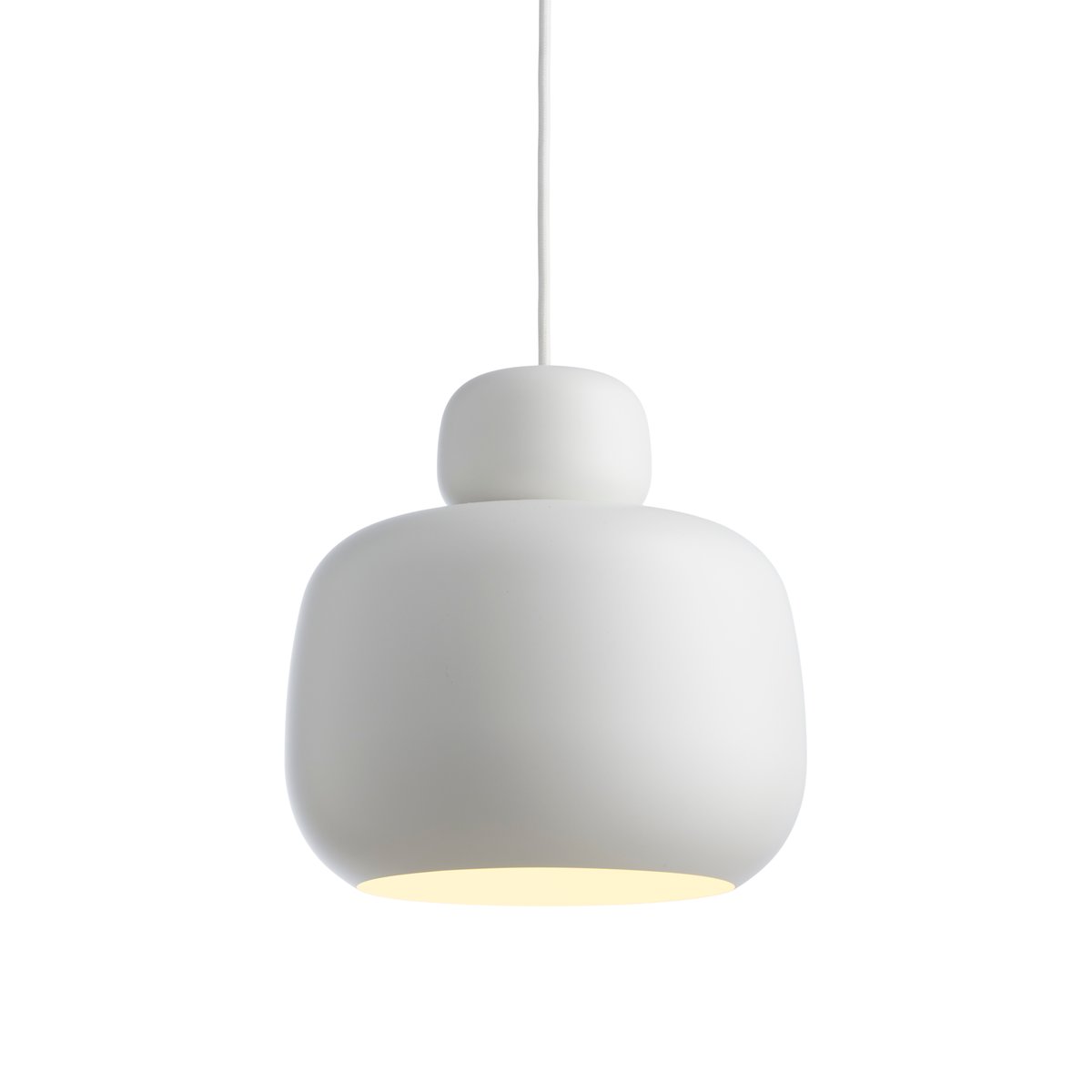 Bilde av Woud Stone taklampe large White