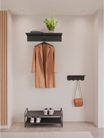 A-Coat rack hattehylle - Black - Zone Denmark