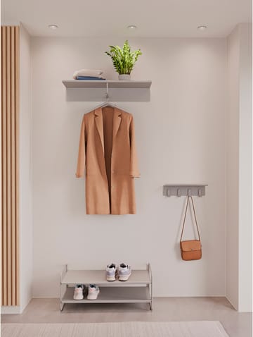 A-Coat rack hattehylle - Soft grey - Zone Denmark