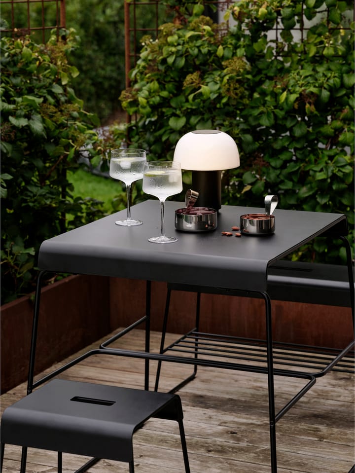 A-stool outdoor pall 45 cm, Black Zone Denmark